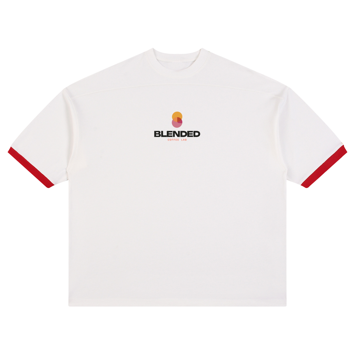 Unisex Color Block Drop Shoulder T-Shirt